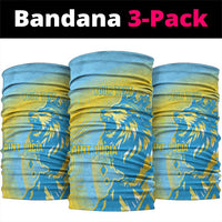 Saint Lucia Cricket Personalized Neck Gaiter The Roaring King - Wonder Print Shop