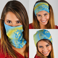 Saint Lucia Cricket Personalized Neck Gaiter The Roaring King - Wonder Print Shop