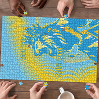 Saint Lucia Cricket Personalized Puzzle The Roaring King - Wonder Print Shop
