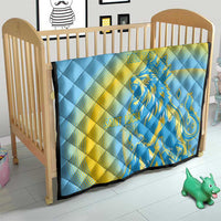 Saint Lucia Cricket Personalized Quilt The Roaring King - Wonder Print Shop