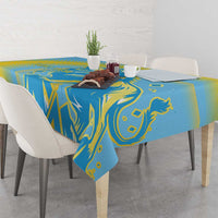 Saint Lucia Cricket Personalized Tablecloth The Roaring King - Wonder Print Shop
