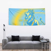 Saint Lucia Cricket Personalized Tapestry The Roaring King - Wonder Print Shop