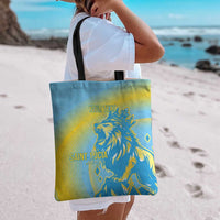 Saint Lucia Cricket Personalized Tote Bag The Roaring King - Wonder Print Shop
