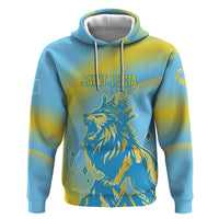 Saint Lucia Cricket Personalized Zip Hoodie The Roaring King - Wonder Print Shop