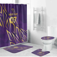 Trinbago Cricket Custom Bathroom Set TKR Quadruple Champion - Wonder Print Shop