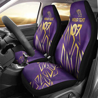 Trinbago Cricket Custom Car Seat Cover TKR Quadruple Champion - Wonder Print Shop