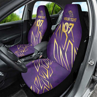 Trinbago Cricket Custom Car Seat Cover TKR Quadruple Champion - Wonder Print Shop