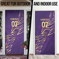 Trinbago Cricket Custom Door Cover TKR Quadruple Champion - Wonder Print Shop