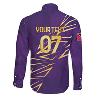 Trinbago Cricket Custom Family Matching Puletasi and Hawaiian Shirt TKR Quadruple Champion - Wonder Print Shop