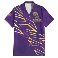 Trinbago Cricket Custom Hawaiian Shirt TKR Quadruple Champion - Wonder Print Shop