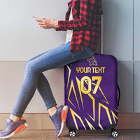 Trinbago Cricket Custom Luggage Cover TKR Quadruple Champion - Wonder Print Shop