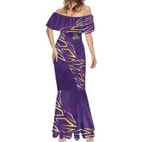 Trinbago Cricket Custom Mermaid Dress TKR Quadruple Champion - Wonder Print Shop