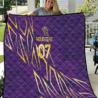 Trinbago Cricket Custom Quilt TKR Quadruple Champion - Wonder Print Shop