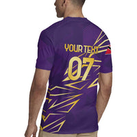 Trinbago Cricket Custom Rugby Jersey TKR Quadruple Champion - Wonder Print Shop