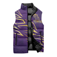 Trinbago Cricket Custom Sleeveless Puffer Jacket TKR Quadruple Champion - Wonder Print Shop