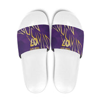 Trinbago Cricket Custom Slide Sandals TKR Quadruple Champion - Wonder Print Shop