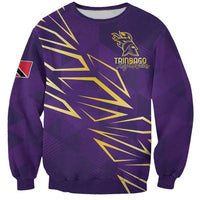 Trinbago Cricket Custom Sweatshirt TKR Quadruple Champion - Wonder Print Shop