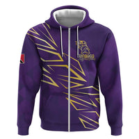 Trinbago Cricket Custom Zip Hoodie TKR Quadruple Champion - Wonder Print Shop