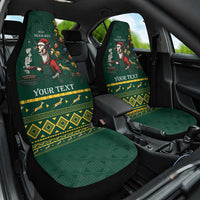 Personalised South Africa Christmas Car Seat Cover Bokke Merry Braai-mas LT7 - Wonder Print Shop