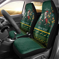 Personalised South Africa Christmas Car Seat Cover Bokke Merry Braai-mas LT7 - Wonder Print Shop