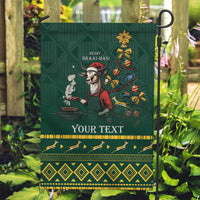Personalised South Africa Christmas Garden Flag Bokke Merry Braai-mas - Wonder Print Shop