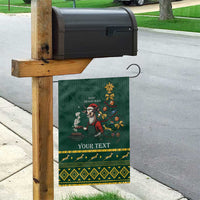 Personalised South Africa Christmas Garden Flag Bokke Merry Braai-mas - Wonder Print Shop
