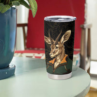 South Africa Tumbler Cup Springbok Mascot Dynamic - Wonder Print Shop