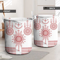 Croatia Sicanje Tattoo Kolo Inspired Laundry Basket - Wonder Print Shop