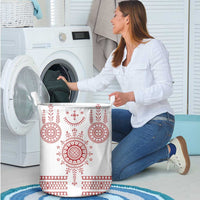 Croatia Sicanje Tattoo Kolo Inspired Laundry Basket - Wonder Print Shop