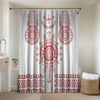 Croatia Sicanje Tattoo Kolo Inspired Bathroom Set - Wonder Print Shop
