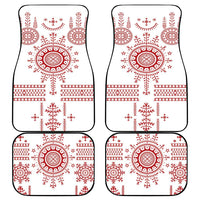 Croatia Sicanje Tattoo Kolo Inspired Car Mats - Wonder Print Shop