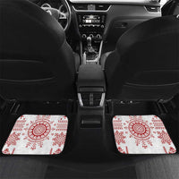 Croatia Sicanje Tattoo Kolo Inspired Car Mats - Wonder Print Shop