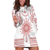 Croatia Sicanje Tattoo Kolo Inspired Hoodie Dress - Wonder Print Shop
