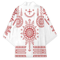 Croatia Sicanje Tattoo Kolo Inspired Kimono - Wonder Print Shop