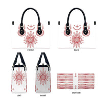 Croatia Sicanje Tattoo Kolo Inspired Leather Bag - Wonder Print Shop