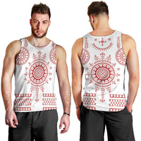 Croatia Sicanje Tattoo Kolo Inspired Men Tank Top - Wonder Print Shop