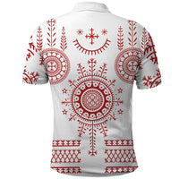 Croatia Sicanje Tattoo Kolo Inspired Polo Shirt - Wonder Print Shop