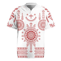 Croatia Sicanje Tattoo Kolo Inspired Rugby Jersey - Wonder Print Shop