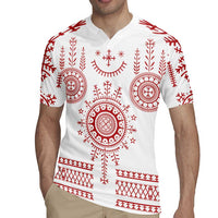 Croatia Sicanje Tattoo Kolo Inspired Rugby Jersey - Wonder Print Shop