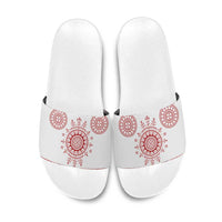 Croatia Sicanje Tattoo Kolo Inspired Slide Sandals - Wonder Print Shop