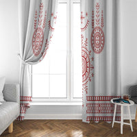 Croatia Sicanje Tattoo Kolo Inspired Window Curtain - Wonder Print Shop