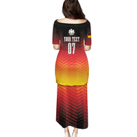 Germany Football Family Matching Puletasi and Hawaiian Shirt Nationalelf Dynamic - Wonder Print Shop