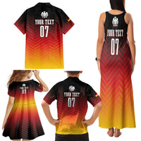 Germany Football Family Matching Tank Maxi Dress and Hawaiian Shirt Nationalelf Dynamic - Wonder Print Shop