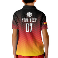 Germany Football Kid Polo Shirt Nationalelf Dynamic - Wonder Print Shop