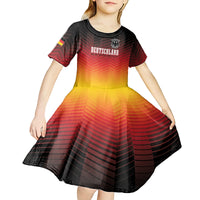 Germany Football Kid Short Sleeve Dress Nationalelf Dynamic - Wonder Print Shop
