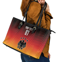 Germany Football Leather Tote Bag Nationalelf Dynamic - Wonder Print Shop
