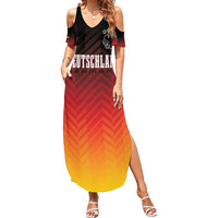 Germany Football Summer Maxi Dress Nationalelf Dynamic - Wonder Print Shop
