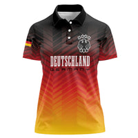 Germany Football Women Polo Shirt Nationalelf Dynamic - Wonder Print Shop