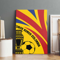 Colombia Football Canvas Wall Art Todos Somos Colombia LT7 - Wonder Print Shop