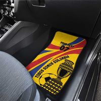 Colombia Football Car Mats Todos Somos Colombia LT7 - Wonder Print Shop